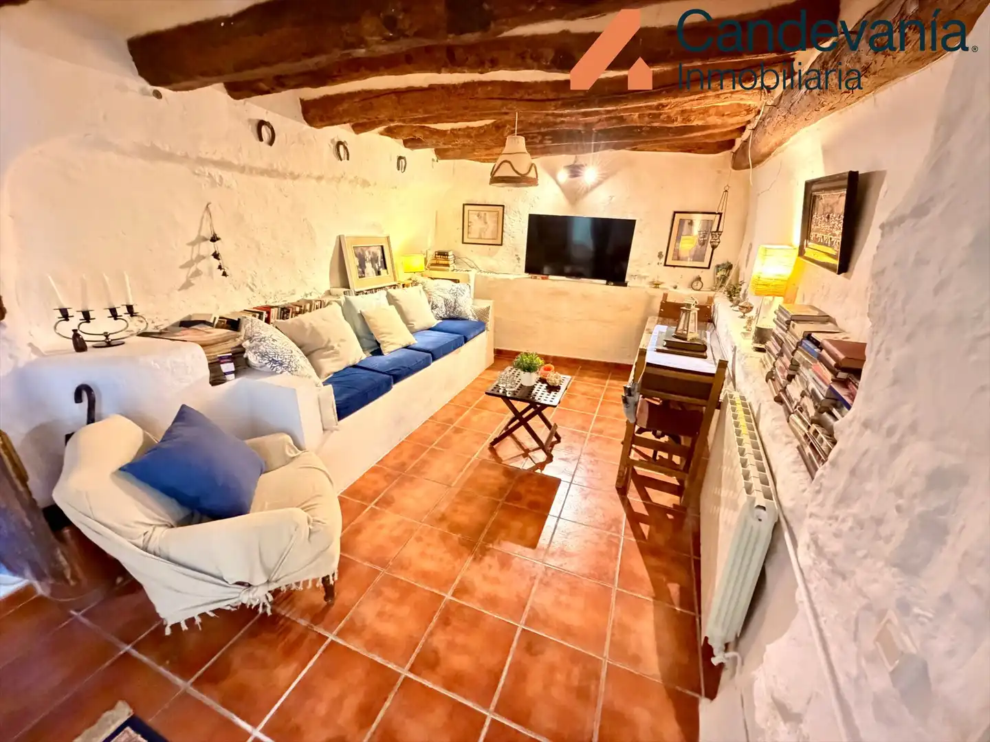 Living room of Houses for sale in Gurrea de Gállego  with Heating and Terrace
