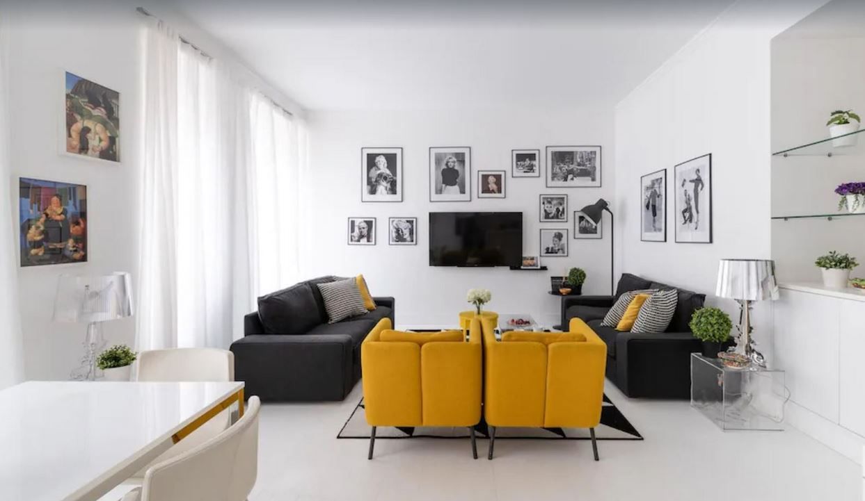 Sala d'estar de Pis de lloguer en  Logroño amb Moblat i Es permeten mascotes