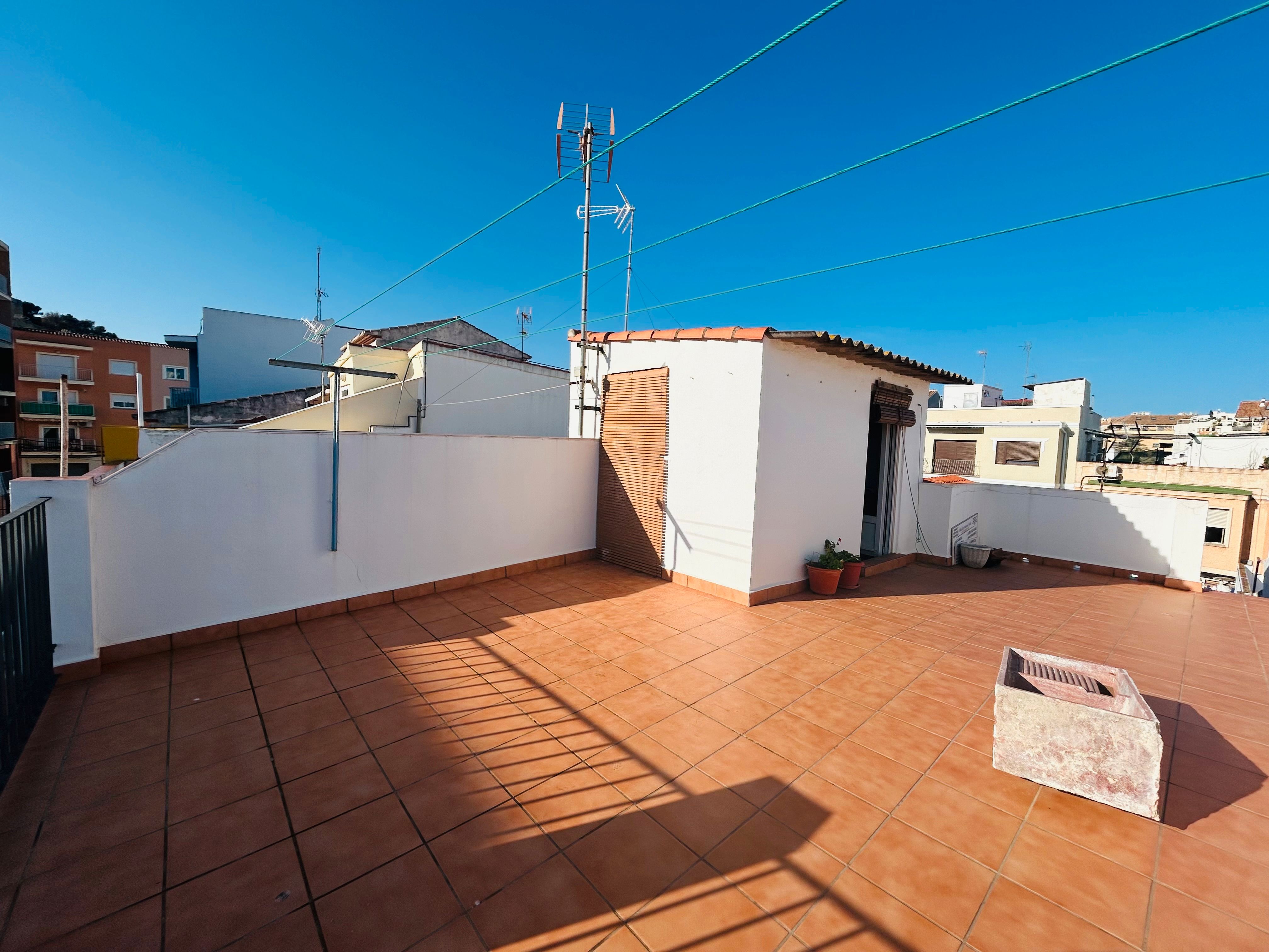 Vista exterior de Casa adosada en venta en Dénia con Aire acondicionado, Calefacción y Terraza
