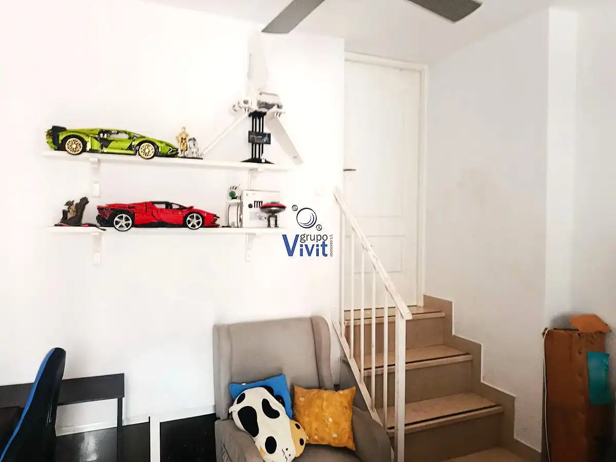 Sala de estar de Casa o chalet en venta en Sevilla con Aire acondicionado y Terraza