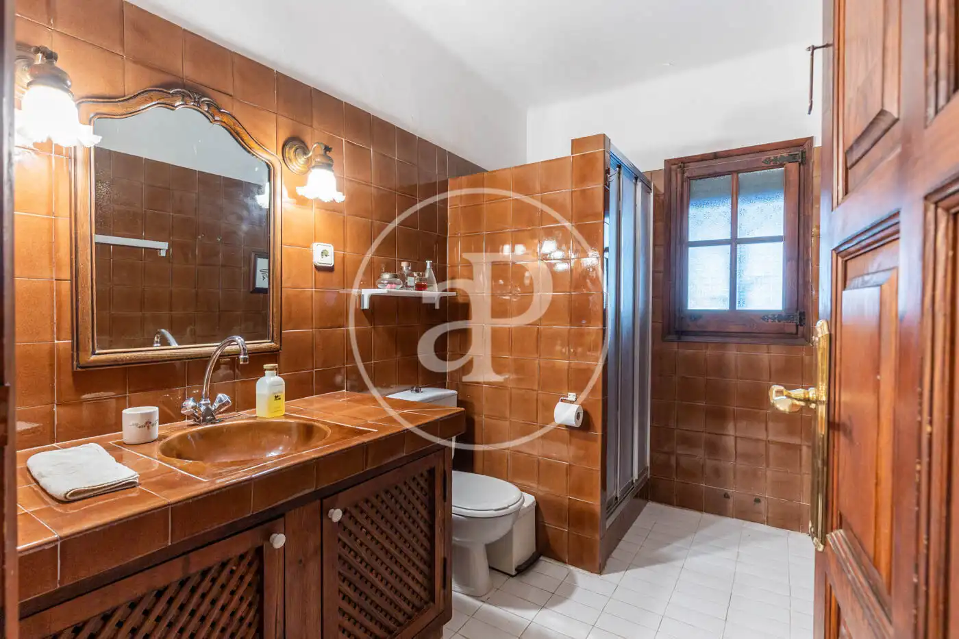 Baño de Casa o chalet en venta en Vilanova del Vallès con Calefacción, Jardín privado y Terraza