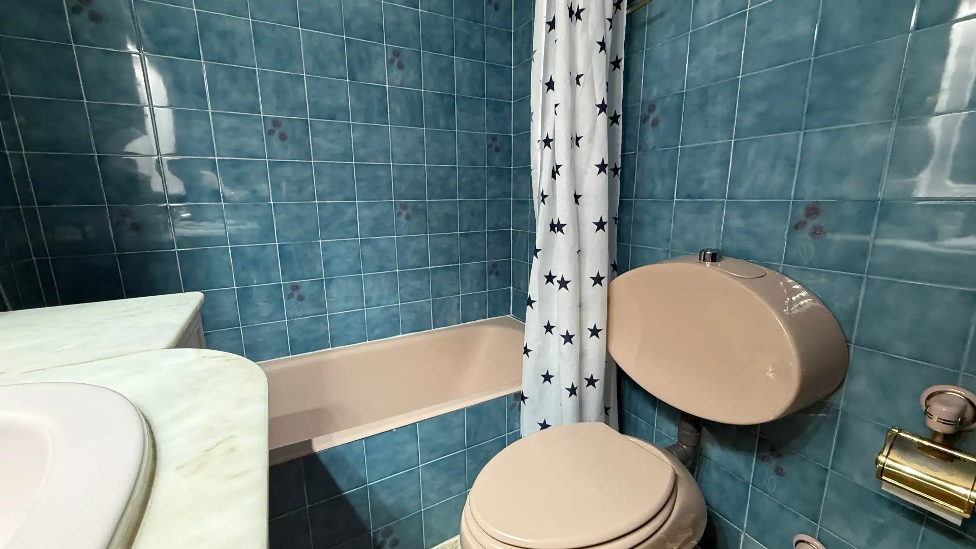 Baño de Piso de alquiler en Albacete con Calefacción, Terraza y Amueblado