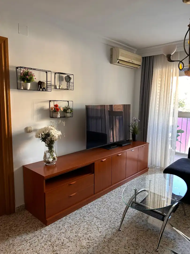 Sala de estar de Piso en venta en Málaga con Aire acondicionado, Calefacción y Amueblado