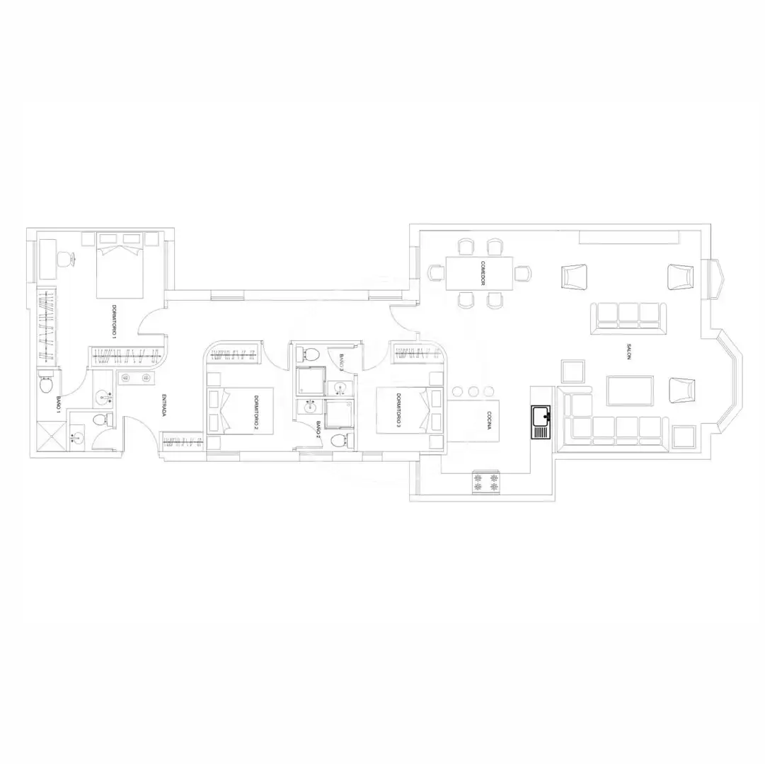 Flat for sale in Madrid  with Air Conditioner, Heating and Storage room