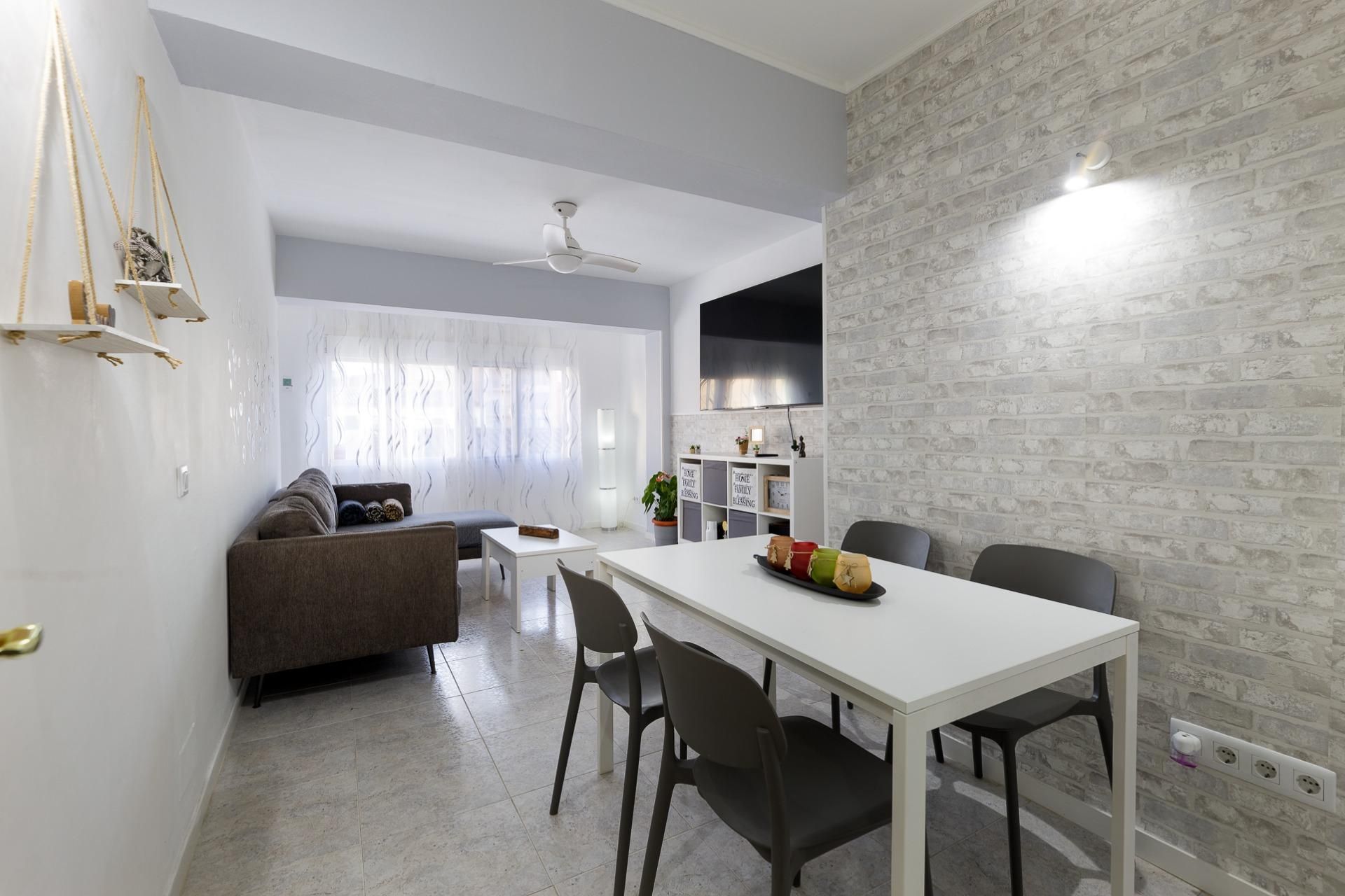 Sala d'estar de Pis en venda en  Palma de Mallorca amb Aire condicionat, Terrassa i Balcó