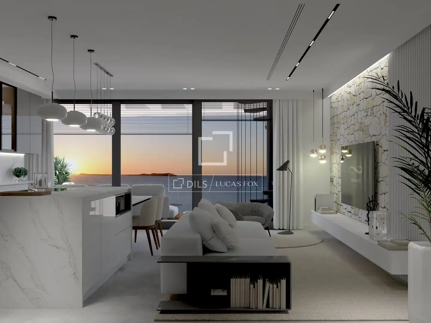 Penthouse with pool for sale in Sant Antoni de Portmany, imagen 4