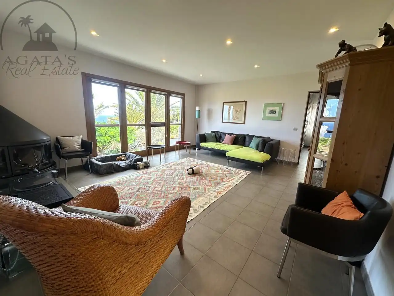 Sala d'estar de Casa o xalet en venda en Buenavista del Norte amb Jardí privat i Terrassa