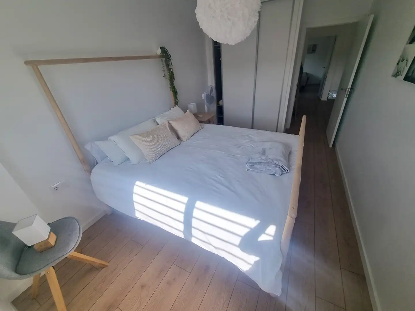 Habitación de Piso de alquiler en Pilar de la Horadada con Aire acondicionado, Jardín privado y Terraza