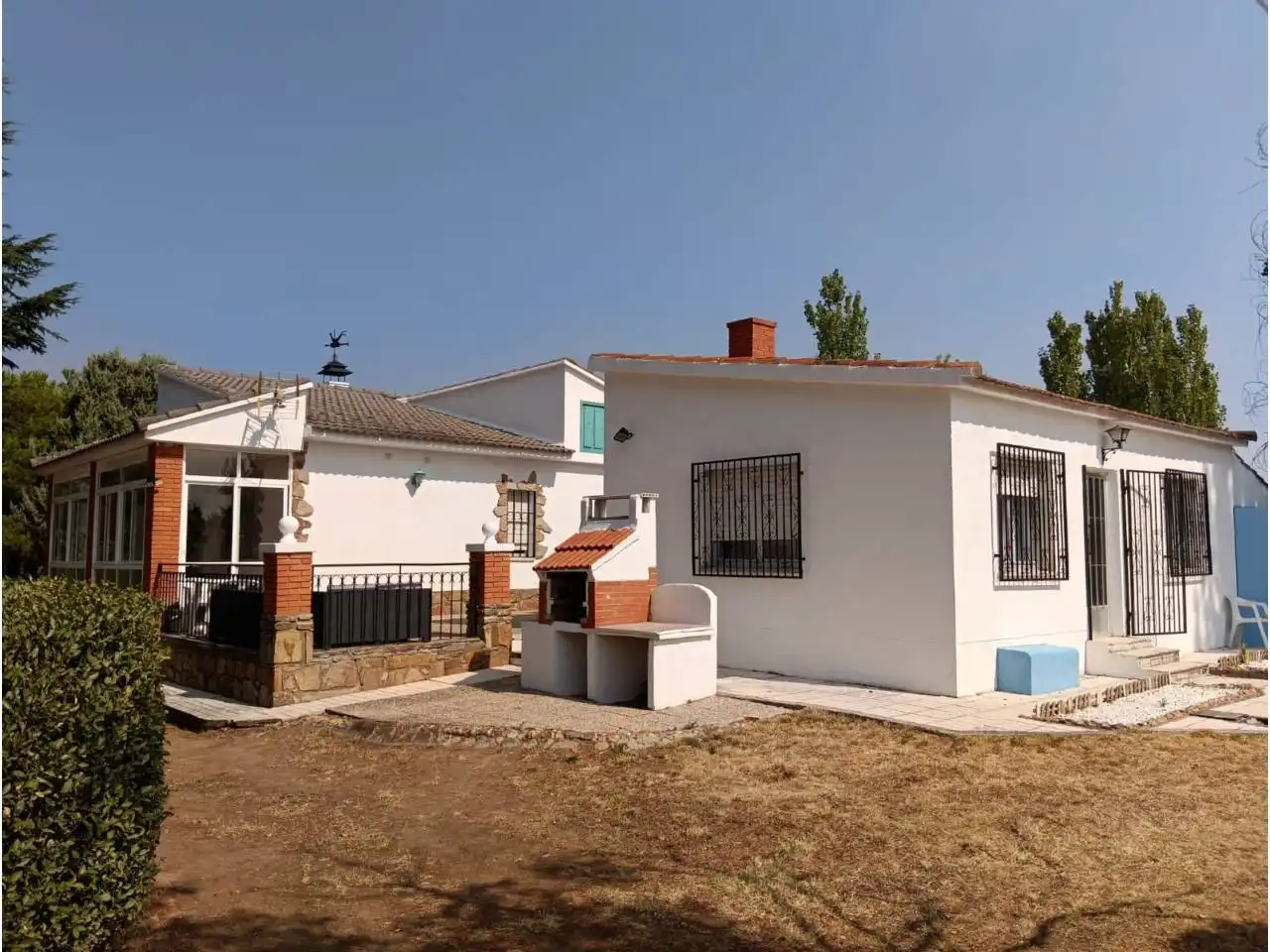 Garden of Country homes for sale in Valdunciel  with Air Conditioner, Heating and Private garden