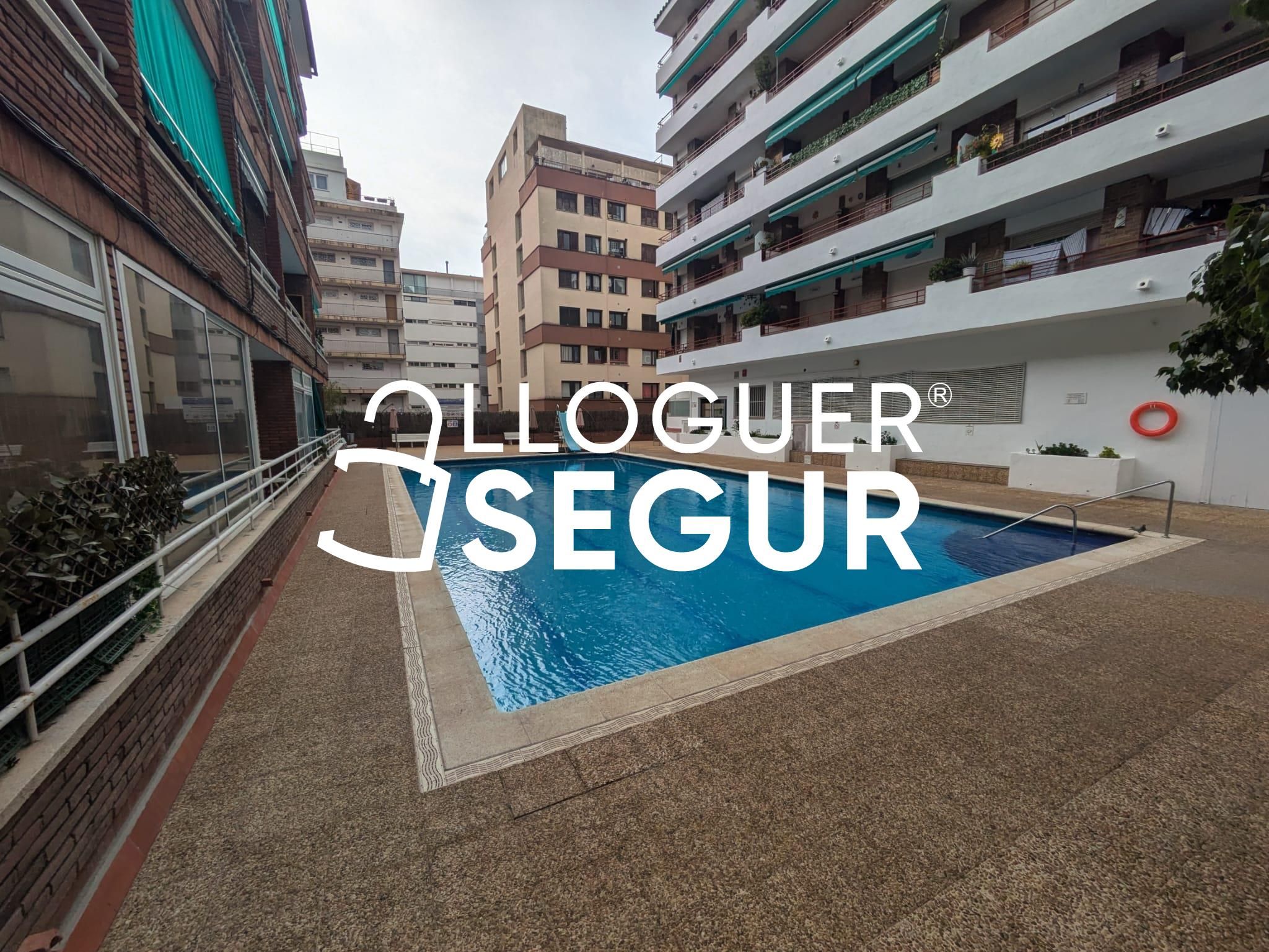 Piscina de Pis de lloguer en Lloret de Mar amb Terrassa, Piscina i Moblat