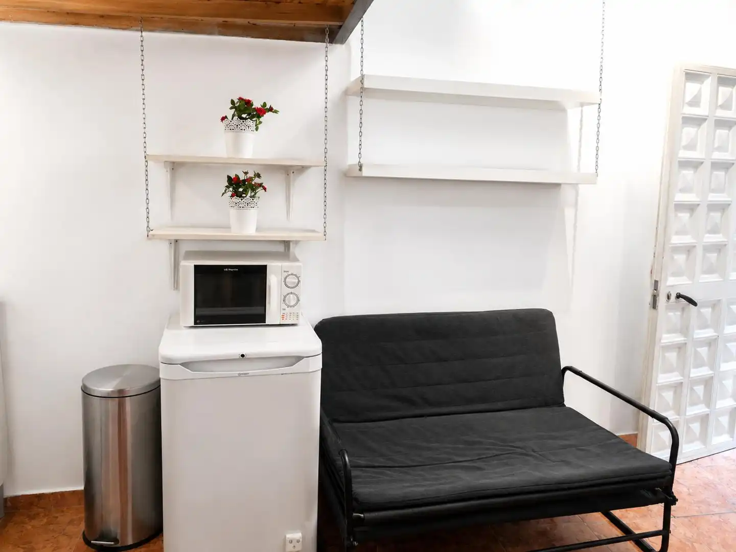 Sala de estar de Piso en venta en Madrid con Amueblado, Lavadora y Microondas