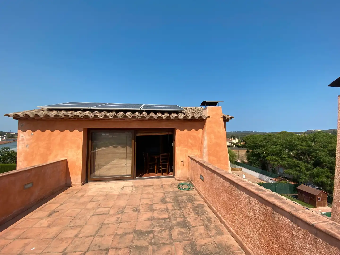 Terraza de Casa o chalet en venta en Mont-ras con Aire acondicionado, Calefacción y Jardín privado