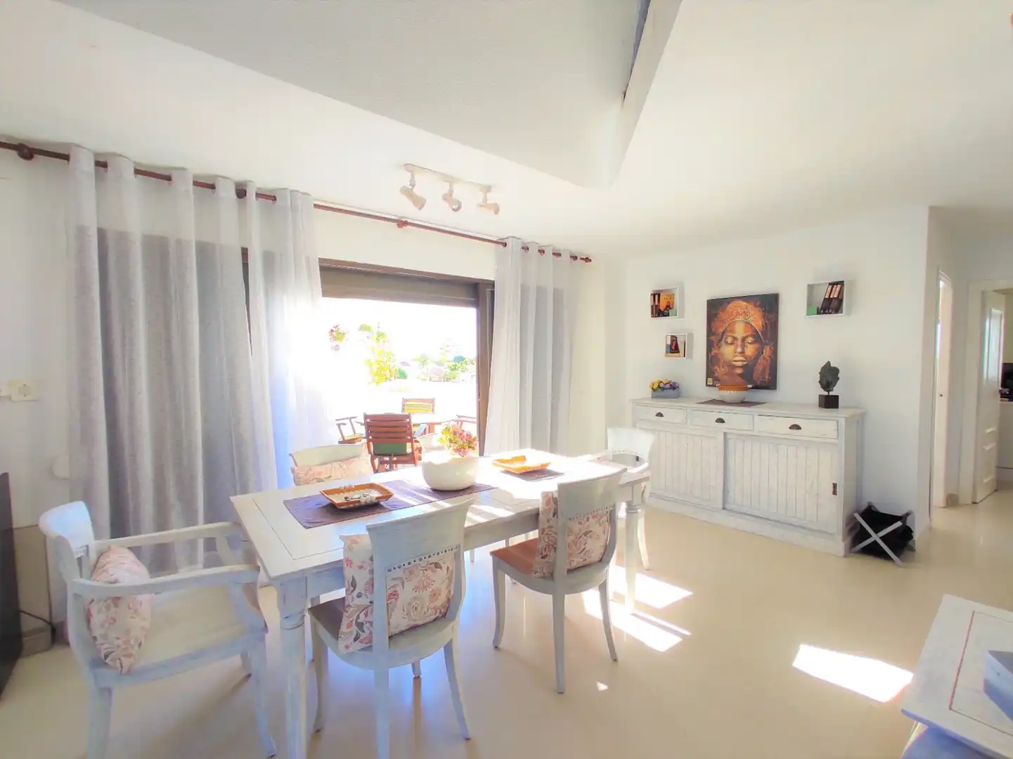 Comedor de Ático de alquiler en Sagunto / Sagunt con Terraza y Amueblado