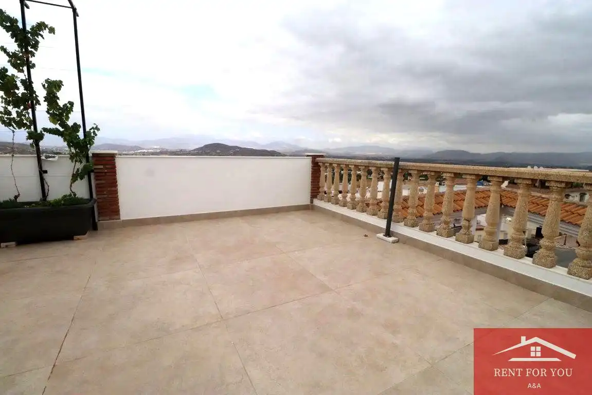 Terrasse von Wohnung zur Miete in Alhaurín El Grande mit Klimaanlage und Terrasse