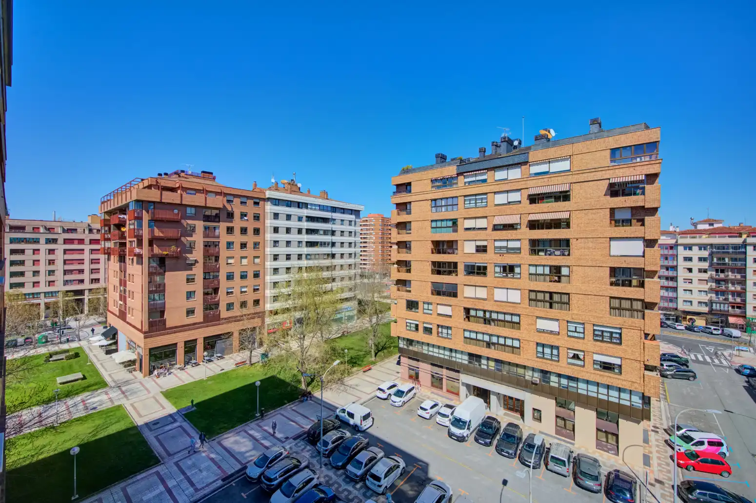 Exterior view of Flat for sale in  Pamplona / Iruña  with Air Conditioner, Heating and Parquet flooring