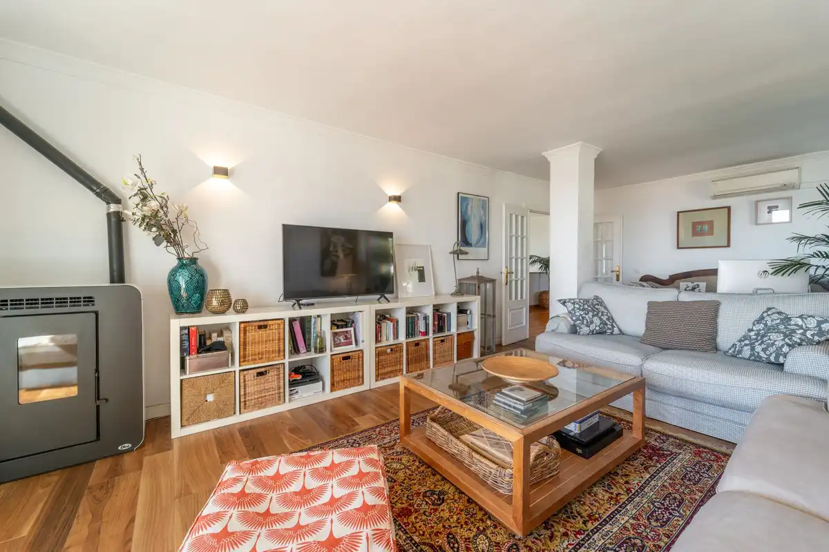 Living room of Apartments for sale in Benalmádena  with Air Conditioner, Private garden and Terrace
