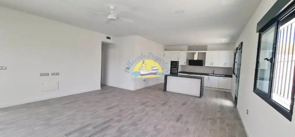Sala de estar de Casa o chalet en venta en Mazarrón con Jardín privado, Terraza y Piscina