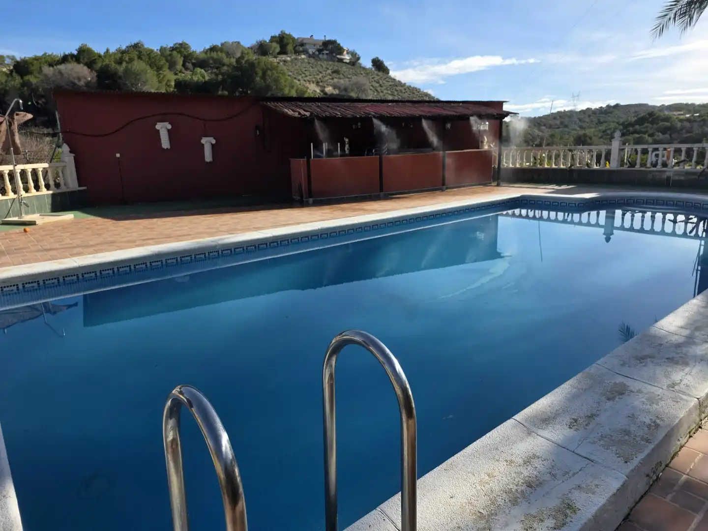 Piscina de Finca rústica en venda en Orihuela amb Aire condicionat, Jardí privat i Terrassa