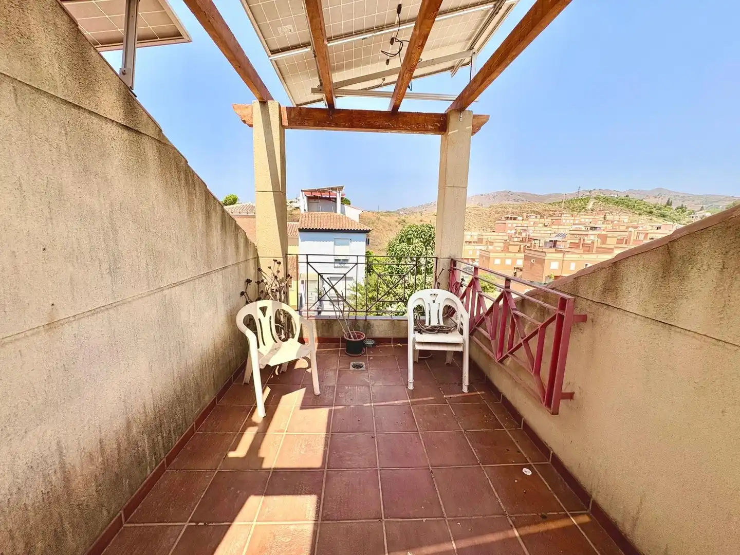 Terrassa de Casa adosada en venda en Vélez-Málaga amb Aire condicionat, Jardí privat i Terrassa