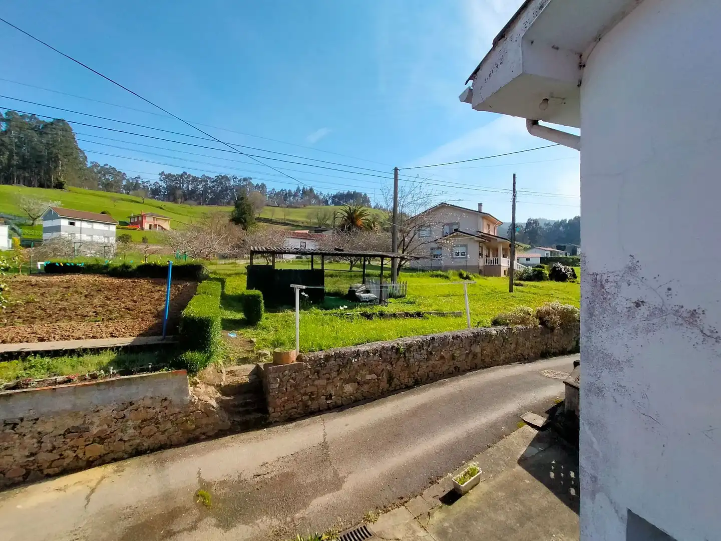 Vista exterior de Finca rústica en venta en Soto del Barco con Jardín privado, Terraza y Trastero