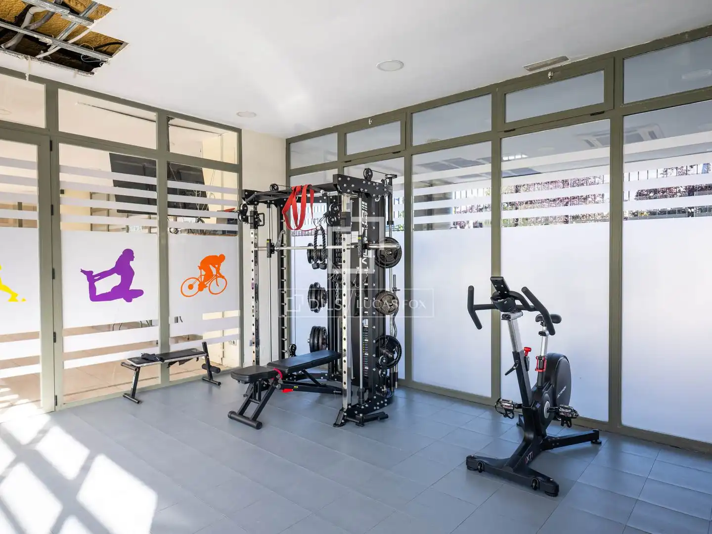 Flat for rent in Madrid  with Air Conditioner, Heating and Private garden