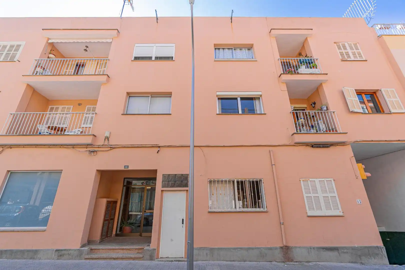 Vista exterior de Pis en venda en  Palma de Mallorca amb Aire condicionat, Traster i Balcó