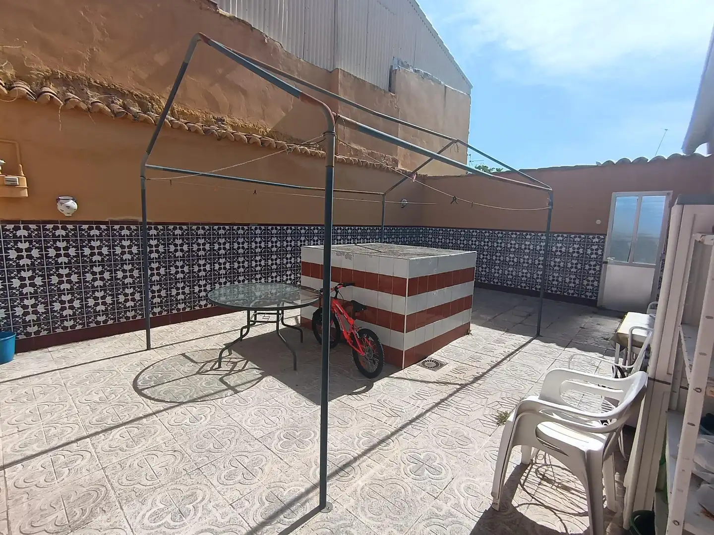 Terrassa de Casa o xalet en venda en Puertollano amb Aire condicionat, Calefacció i Moblat
