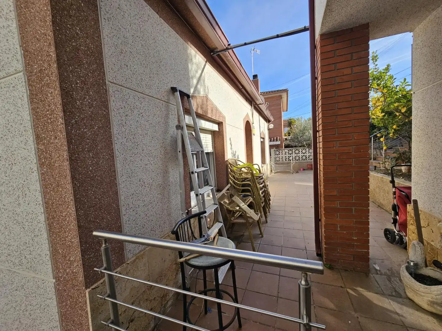 Terraza de Casa o chalet en venta en Rubí con Aire acondicionado, Calefacción y Jardín privado