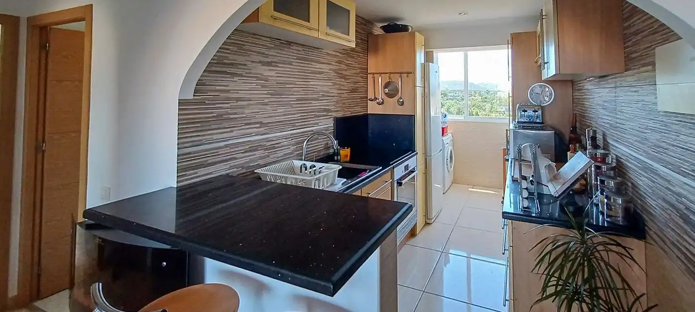 Kitchen of Attic for sale in Dénia  with Air Conditioner, Heating and Private garden