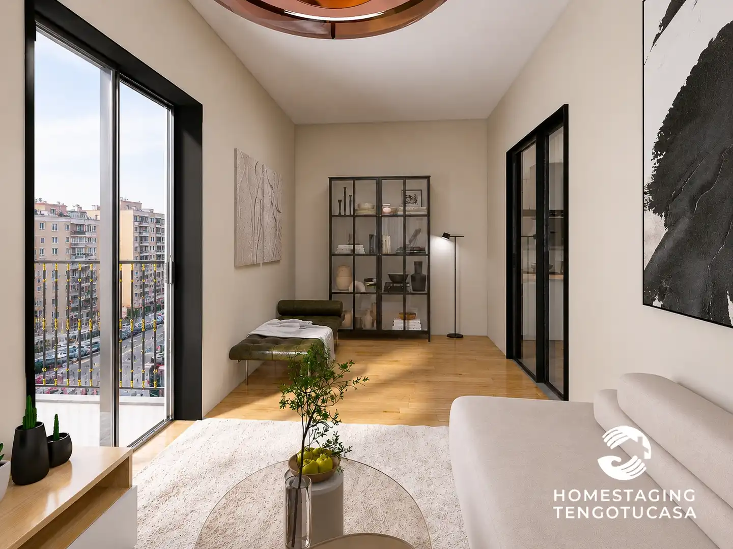 Living room of Flat for sale in Madrid  with Air Conditioner, Heating and Terrace