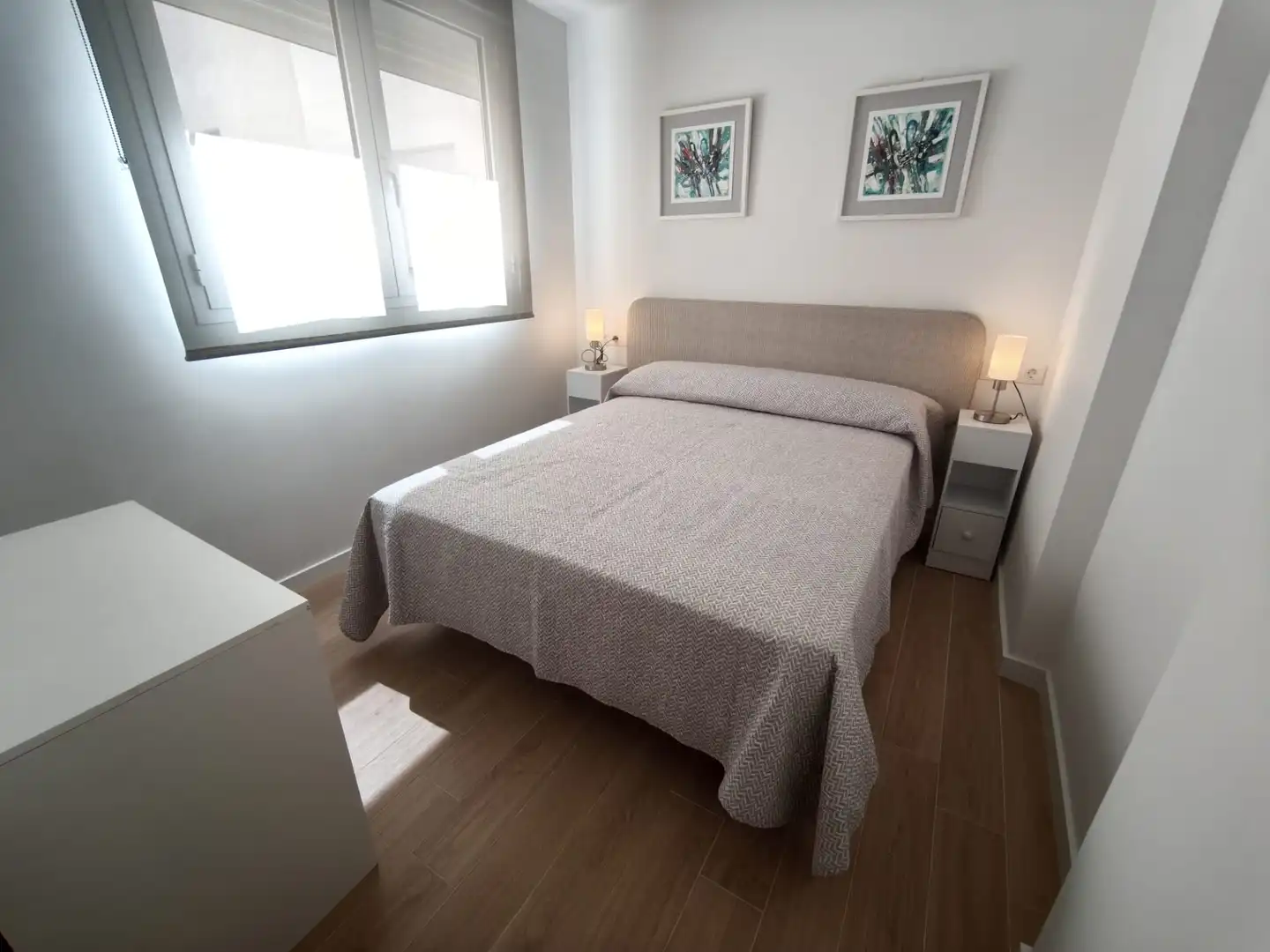 Bedroom of Flat for rent in Albacete  with Air Conditioner, Heating and Storage room