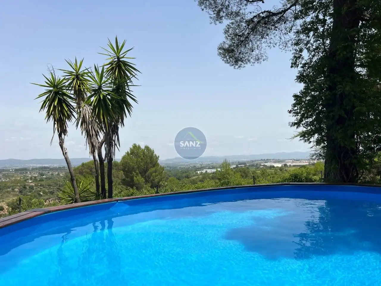 Piscina de Casa o xalet en venda en Agullent amb Jardí privat i Piscina