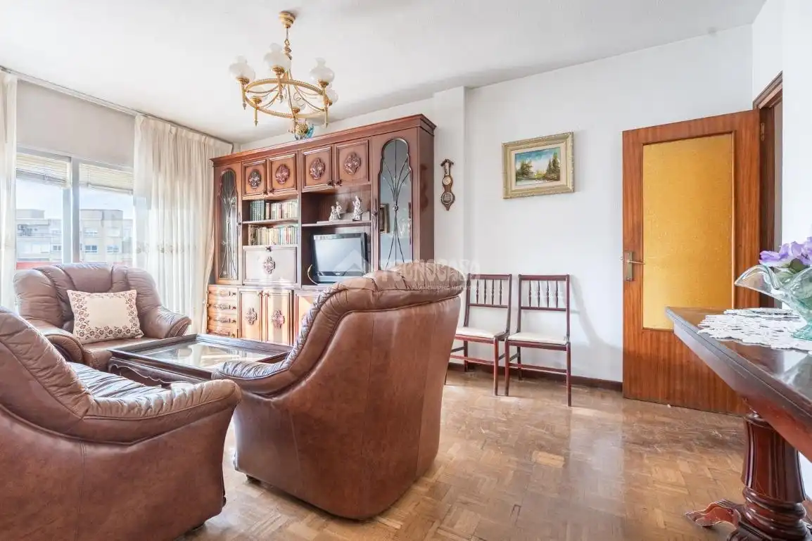 Living room of Flat for sale in Madrid  with Terrace