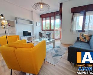 Living room of Flat to rent in Ampuero  with Heating, Parquet flooring and Terrace