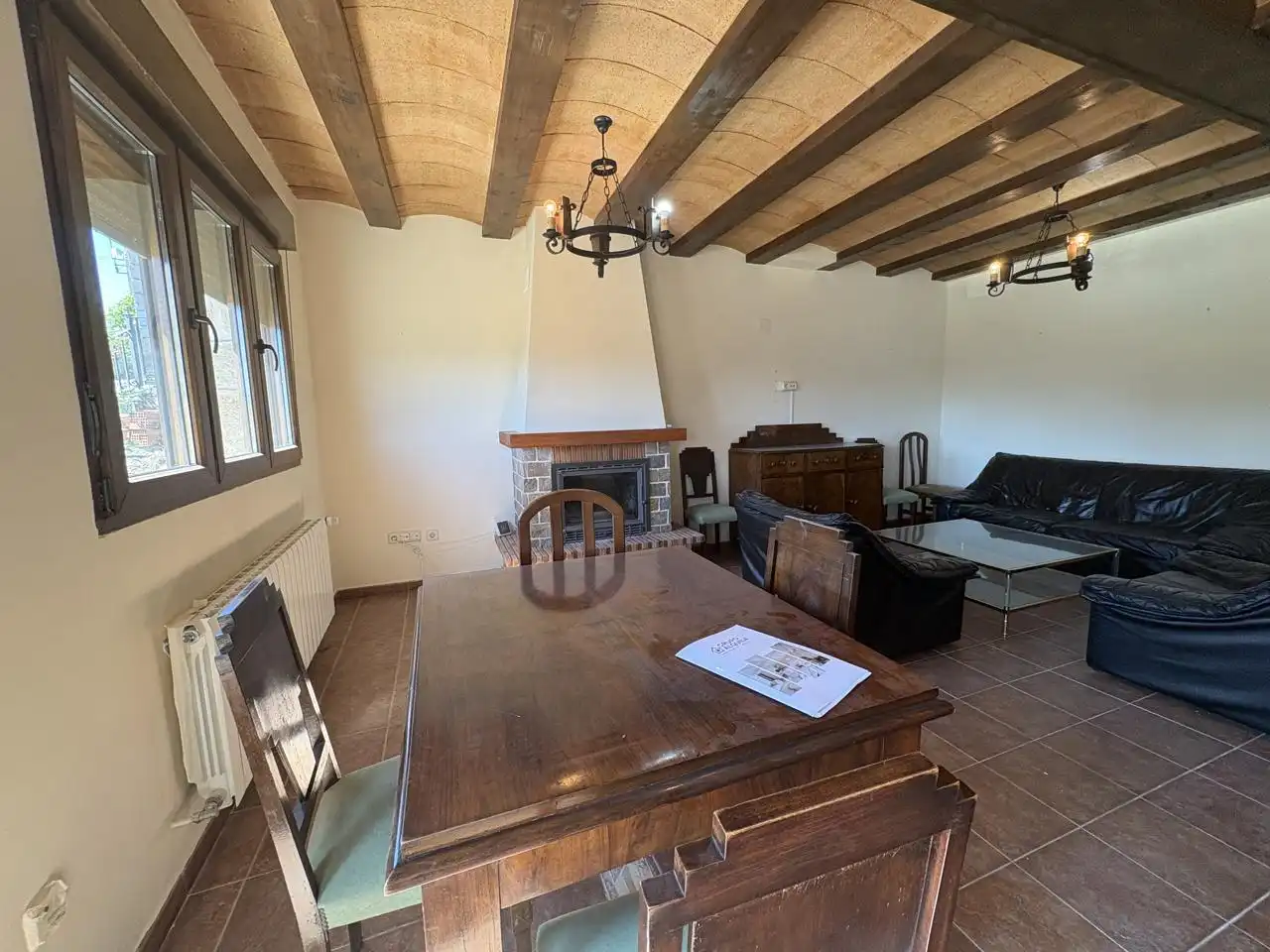Dining room of Detached homes for rent in El Berrueco  with Heating, Private garden and Storage room