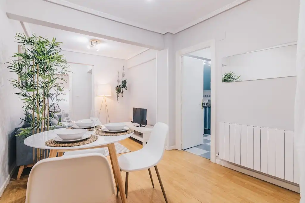Dining room of Flat for rent in Benidorm  with Air Conditioner, Furnished and Pets allowed