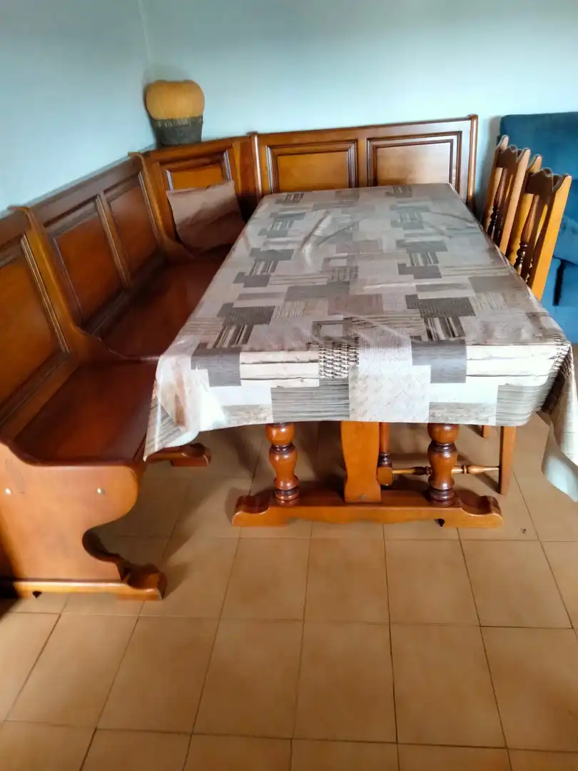 Menjador de Casa o xalet en venda en Becerreá amb Moblat