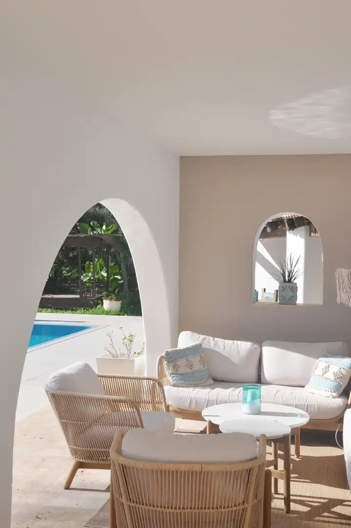 Living room of Houses for sale in Calvià  with Air Conditioner, Terrace and Swimming Pool