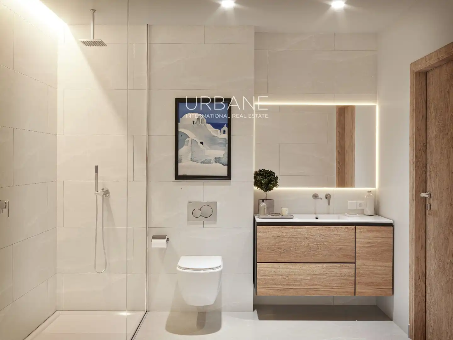 Bathroom of Detached homes for sale in Esporles  with Air Conditioner, Heating and Private garden