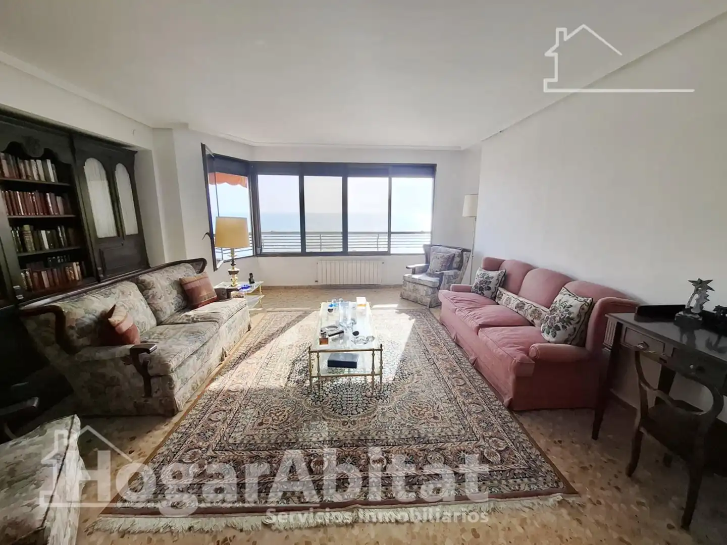 Living room of Flat for sale in Alicante / Alacant  with Heating and Furnished