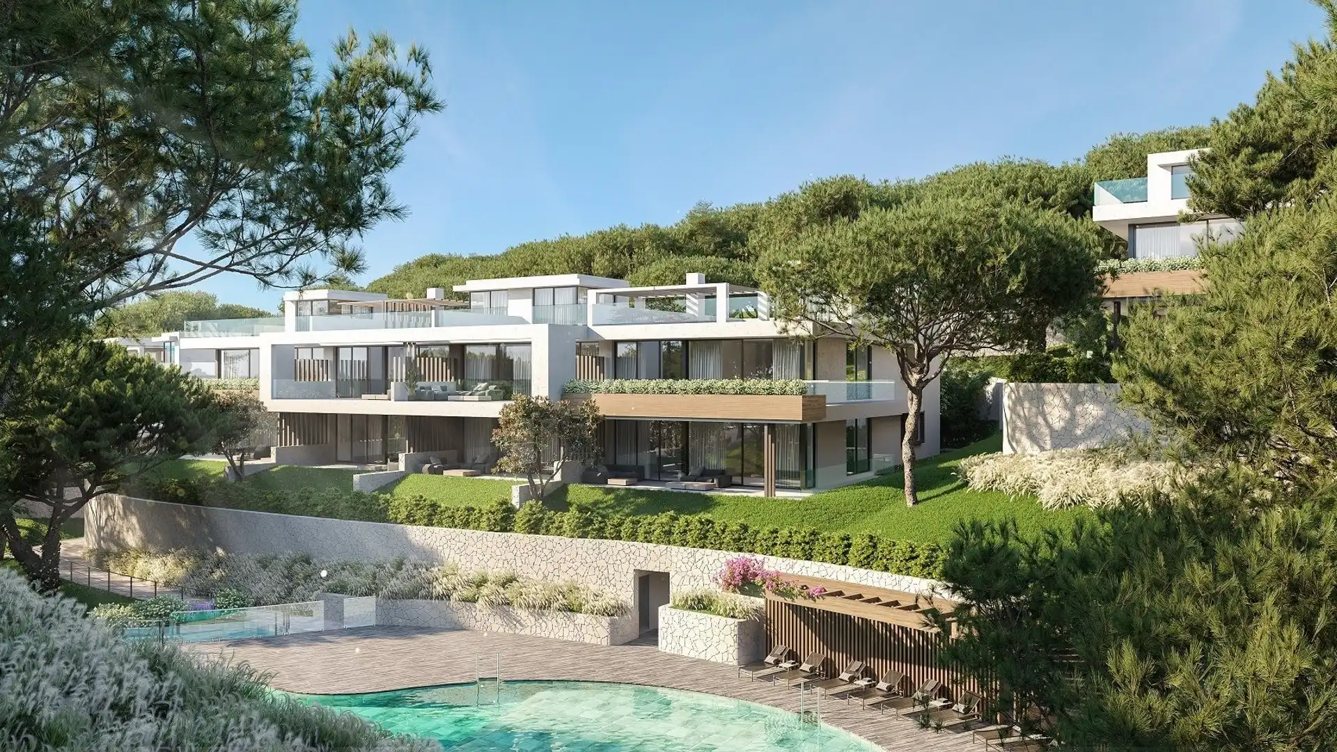 Vista exterior de Casa o chalet en venta en Marbella con Aire acondicionado, Calefacción y Jardín privado