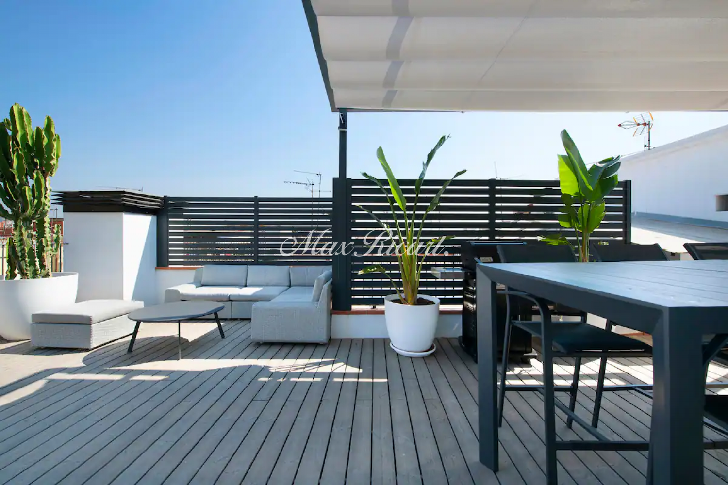 Terrace of Attic to rent in  Barcelona Capital  with Air Conditioner, Heating and Terrace