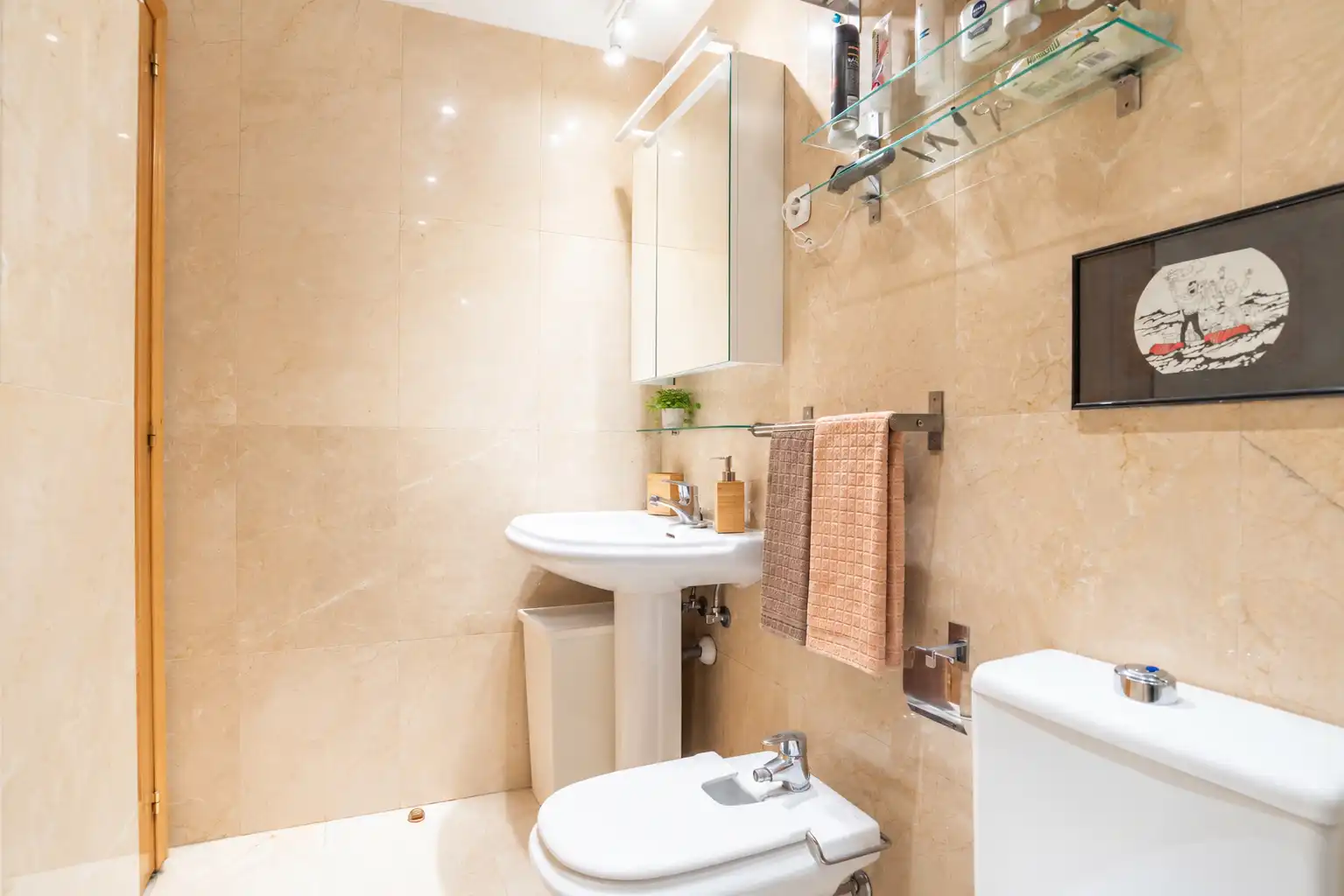 Bany de Apartament en venda en Barrio de Salamanca