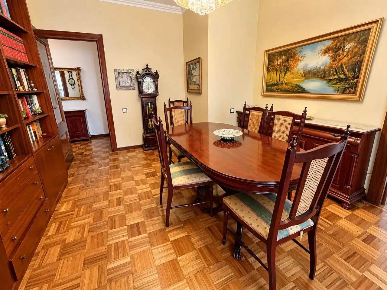 Comedor de Piso en venta en Madrid con Calefacción, Parquet y Terraza
