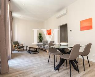 Living room of Apartment to rent in  Barcelona Capital  with Air Conditioner, Heating and Terrace