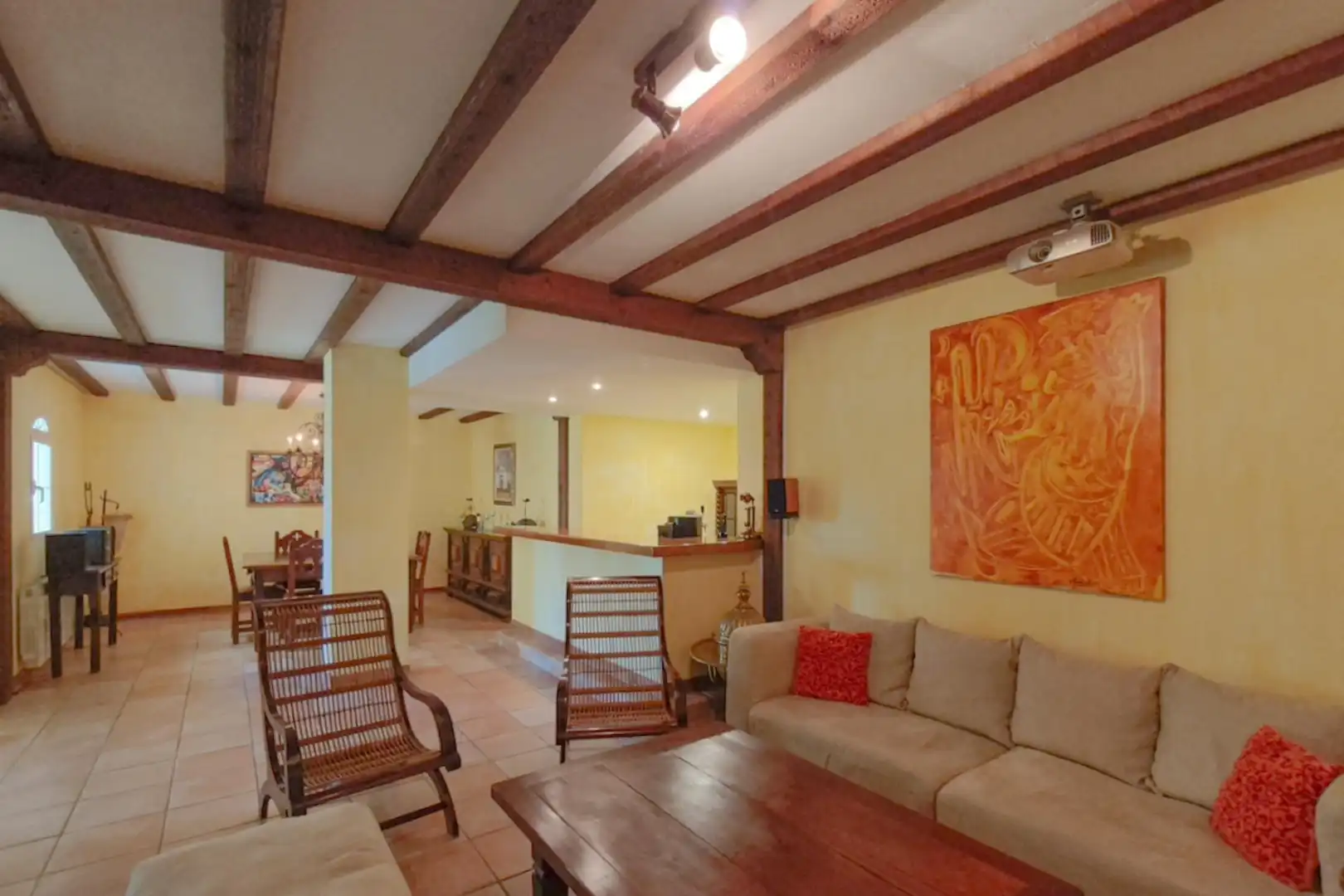 Wohnzimmer von Haus oder Chalet zum Verkauf in Torrelodones mit Heizung, Privatgarten und Terrasse