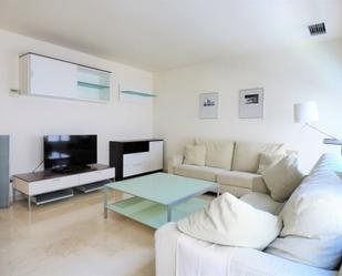Sala d'estar de Pis de lloguer en Alicante / Alacant amb Aire condicionat, Calefacció i Microones