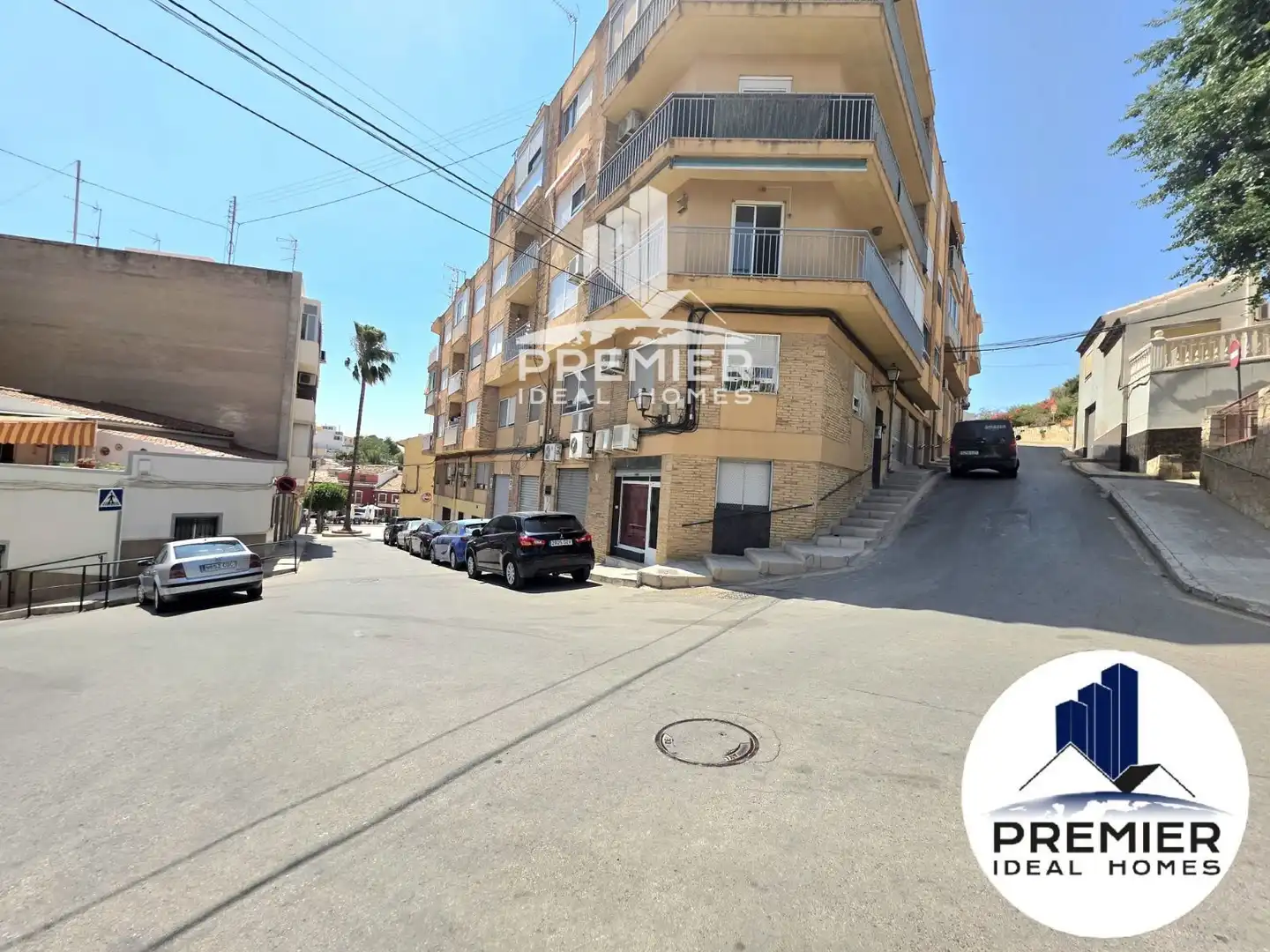 Exterior view of Flat for sale in Petrer  with Air Conditioner, Heating and Terrace