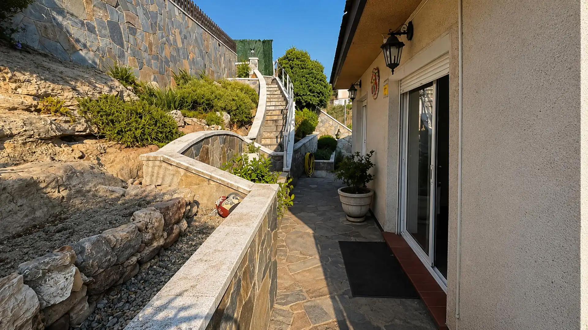 Terrassa de Casa o xalet en venda en Vacarisses amb Calefacció, Jardí privat i Terrassa