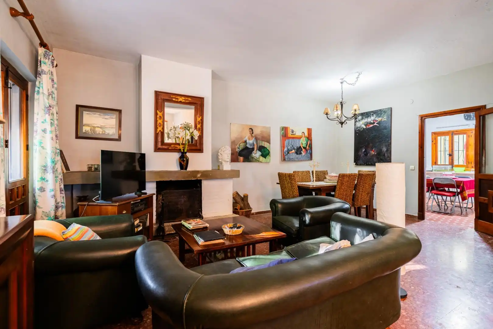 Living room of Houses for sale in Jerez de la Frontera  with Private garden